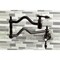 Kingston Brass KS2105TAL Tudor Wall Mount Pot Filler, Oil Rubbed Bronze KS2105TAL - alternate 3